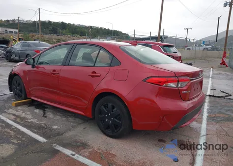 2020 Toyota Corolla Le from USA, damaged, VIN JTDEPRAE6LJ034295